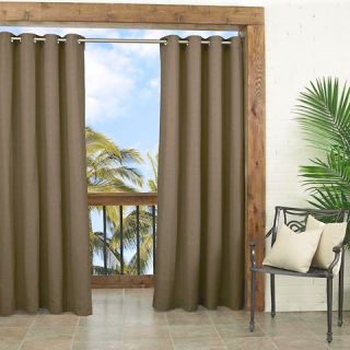 Indoor/Outdoor Curtain Panel   Oatmeal (52x95)