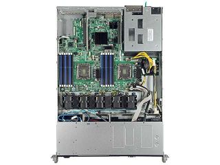 Intel R1304BB4DC 1U Rack Server Barebone Dual LGA 1356 Intel C602 DDR3 1600/1333