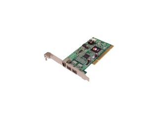 SIIG Model NN 830112 S2 PCI to 1394 Card  Add On Card