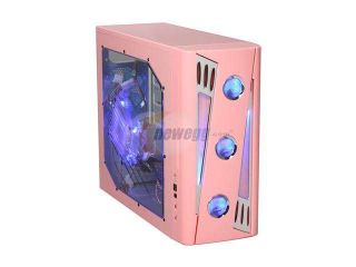 APEVIA X CRUISER2 PK Pink SECC Steel ATX Mid Tower Computer Case