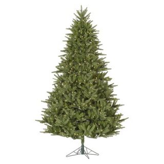 ft. Berkshire Fir LED Pre lit Artificial Christmas Tree   Warm