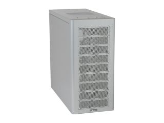 LIAN LI PC A17A Silver Aluminum ATX Mid Tower Computer Case