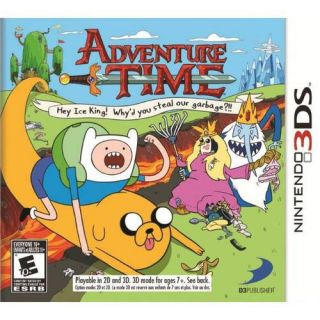 Adventure Time Hey Ice King Whyd you steal our garbage?   Nintendo 3DS
