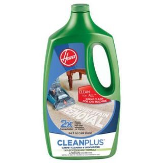 Hoover 2X CleanPlus Carpet Cleaner & Deodorizer 64 oz, AH30330