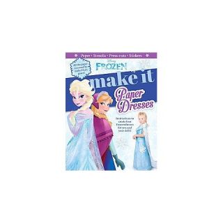 Make It Paper Dresses ( Frozen) (Hardcover)