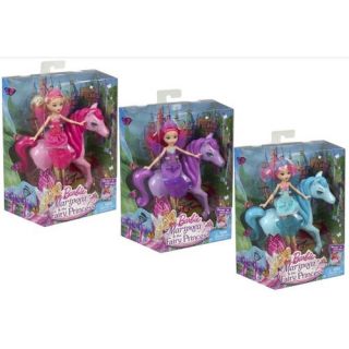 Barbie Mariposa and the Fairy Princess Shimmer Sprite with Pegasus