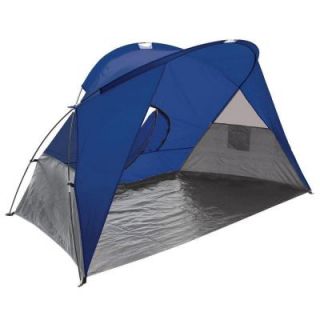 Picnic Time Cove Sun Shelter in Blue Grey and Silver 112 00 139 000 0