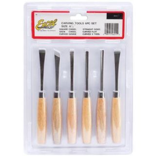 Beginners 6 Piece Woodcarving Set 