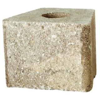 Pavestone RockWall 6 in. x 8 in. Pecan Medium Concrete Garden Wall Block (96   Pieces per Pallet) 79624