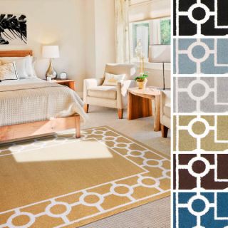 Meticulously Woven Tarbes Transitional Geometric Area Rug (710 x 10