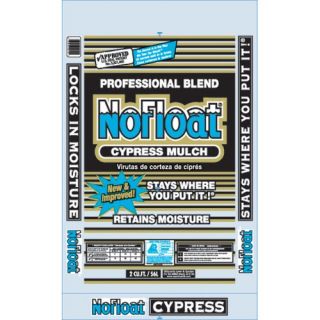 No Float Cypress Mulch, 2 cu ft