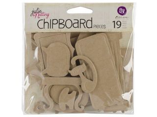 Mixed Media Doll Chipboard Shapes 19/Pkg Furniture