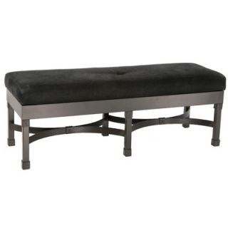 Stone County Ironworks Cedarvale Faux Leather Bench