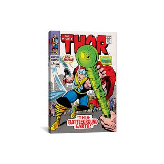 iCanvas The Mighty Thor, Issue #144 Cover by Marvel Comics Graphic Art