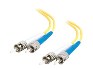 C2G 29951 3.28 ft. ST/ST Duplex 9/125 Single Mode Fiber Patch Cable