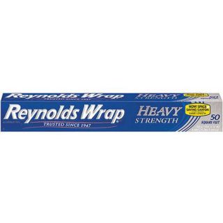 Reynolds Wrap Heavy Strength Aluminum Foil, 50 sq ft