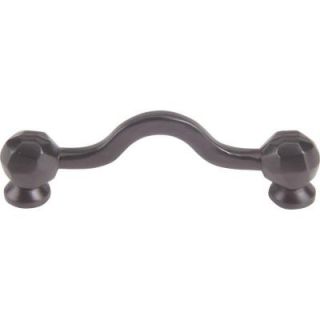 Atlas Homewares Wrought Ball Collection 3.5 in. Aged Bronze Wave Pull 163 O