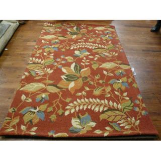 Blossom Rust Floral Area Rug by Safavieh