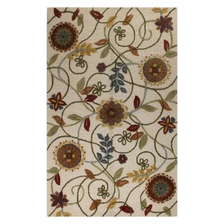 Bashian Verona Floral Scrolls LC125 Area Rug   Area Rugs