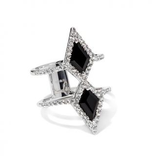 Rarities Fine Jewelry with Carol Brodie 2.45ct Black Spinel and White Zircon S   7734506