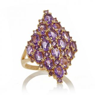 Technibond® Gemstone Marquise Cluster Ring   7871574