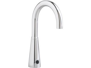 American Standard 6056.165.002 Selectronic AC Powered 0.5 GPM Touchless Lavatory Faucet with 6 in. Gooseneck Spout in Polished Chrome