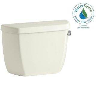 KOHLER Wellworth Classic 1.28 GPF Single Flush Toilet Tank Only in Biscuit K 4436 RA 96