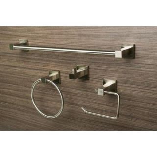 Sure Loc Modern 4 piece Bathroom Accessory Set