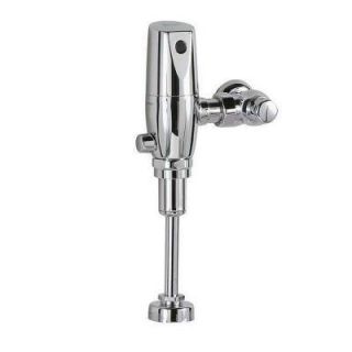 American Standard Selectronic Exposed FloWise 0.125 GPF DC Powered Urinal Flush Valve in Polished Chrome for 0.75 in. Top Spud Urinals 6063013.002