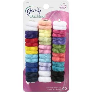Goody Girls Ouchless Mini Terry Ponytailers, 42 count