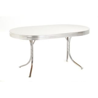 Classic Retro Dinettes Retro Extendable Dining Table