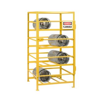 70 x 36 Industrial Gas Cylinder Cage by Little Giant USA