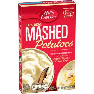 Betty Crocker? 100% Real Mashed Potatoes 13.75 oz. Box