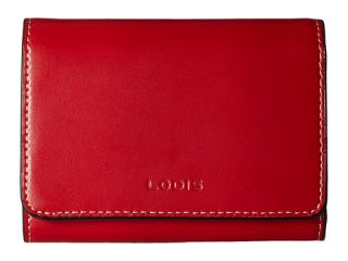 Lodis Accessories Audrey Mallory French Purse Red
