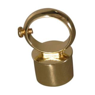 Barclay Products 2 in. D Rod Loop Connector in Polished Brass 331 PB