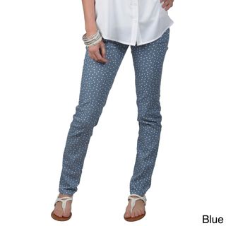 Hailey Jeans Co. Juniors Printed Stretch Skinny Pants