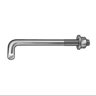 45214 Anchor Bolt, L Hook, 5/8 11x2 In, PK25