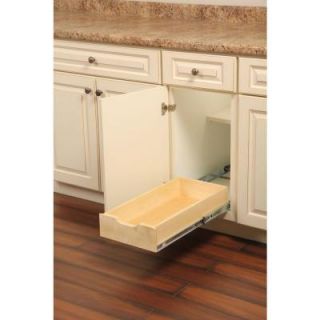 Knape & Vogt 5 in. H x 12 in. W 22 in. D Soft Close Wood Drawer Box Pull Out Cabinet Organizer WMUB 11 4 R ASP