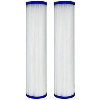 DuPont Pleated Poly Whole House Cartridge (2 Pack) WFPFC3002