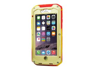 VWTECH® Iphone 6 4.7"Inch Colorful Camouflage Triple Protect Shockproof Dust Dirt SnowProof Water Resistant Aluminum Metal Gorilla Glass Case Cover