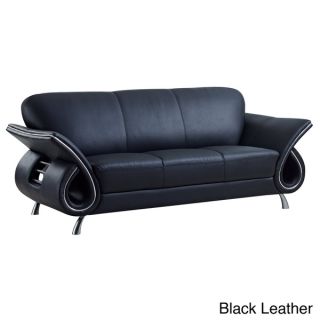 U2033 Bonded Leather Loveseat