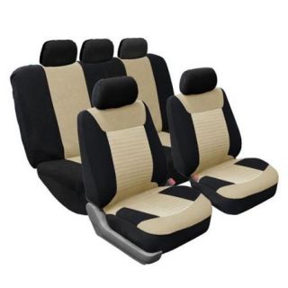 FH Group Full Set Airbag safe Beige Seat Covers