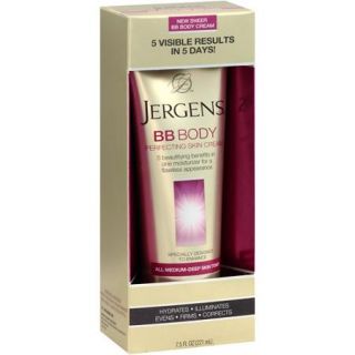 Jergens BB Body Perfecting Skin Cream, Medium Deep Skin Tones7.5 fl oz