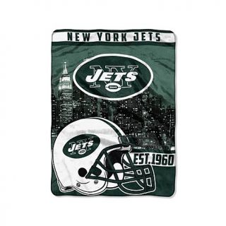 Officially Licensed NFL Ultra Soft Throw   60" x 80"   Jets   7763359