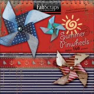 Fabscraps 1191454 Summer Die Cut Book Makes 160 Pinwheels
