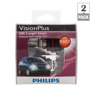 Philips VisionPlus 9007 Headlight Bulb (2 Pack) 9007VPS2
