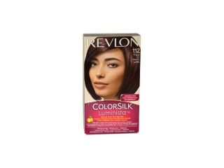 Colorsilk Luminista #112 Burgundy Black by Revlon for Women   1 Application Hair Color