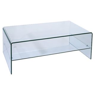 Ryder Coffee Table with Storage Shelf by Beverly Hills Furniture