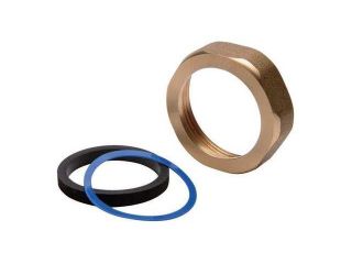 ZURN P6001HNRB Toilet Spud, 11/4 In, Brass/EPDM Rubber