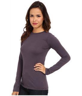 Velvet By Graham Spencer Zofina Gauzy Whisper L S Crew Tee